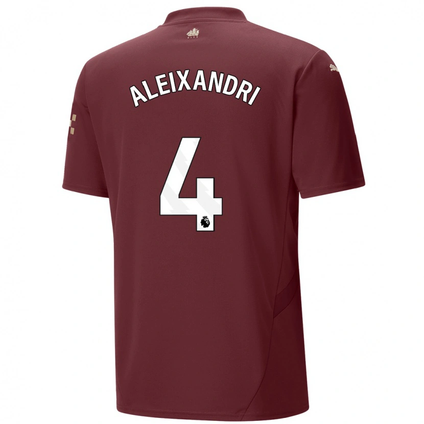 Danxen Enfant Maillot Laia Aleixandri #4 Marron Troisieme 2024/25 T-Shirt