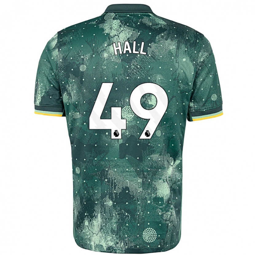 Danxen Enfant Maillot Tyrese Hall #49 Vert Menthe Troisieme 2024/25 T-Shirt