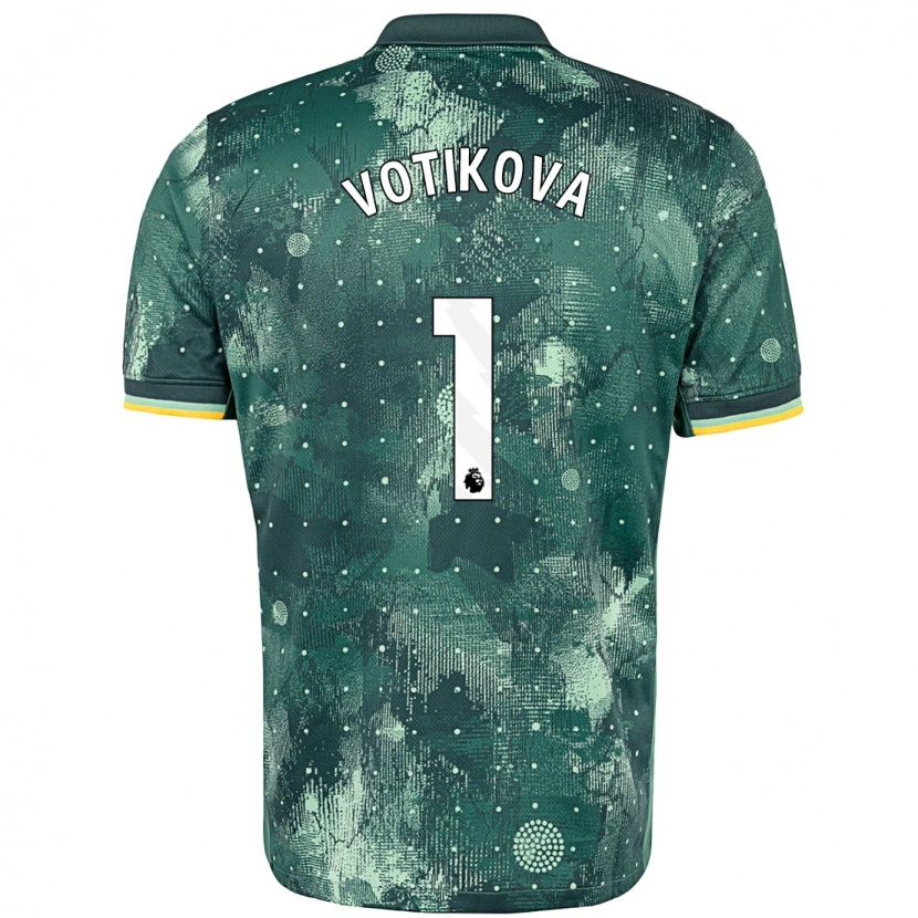 Danxen Enfant Maillot Barbora Votíková #1 Vert Menthe Troisieme 2024/25 T-Shirt