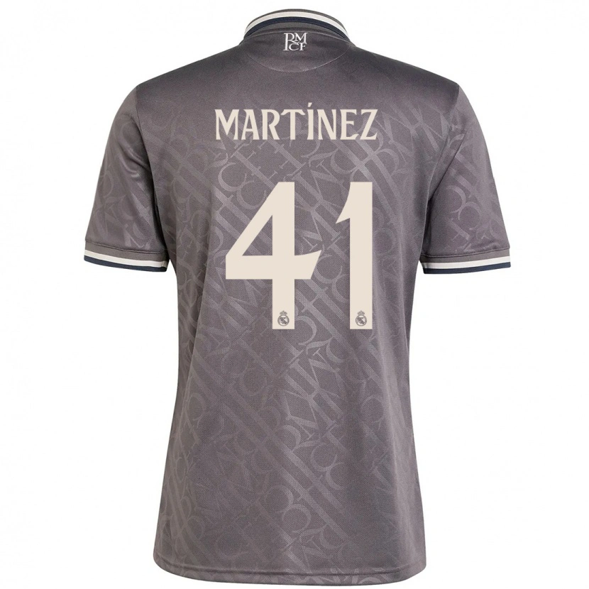 Danxen Enfant Maillot Joan Martínez #41 Anthracite Troisieme 2024/25 T-Shirt