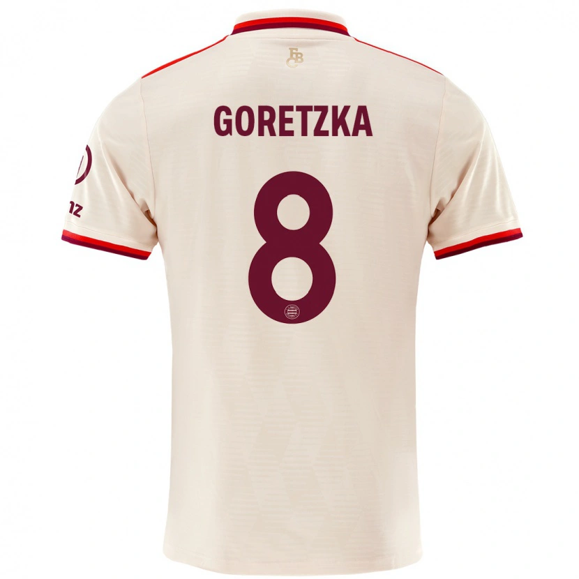 Danxen Enfant Maillot Leon Goretzka #8 Lin Troisieme 2024/25 T-Shirt