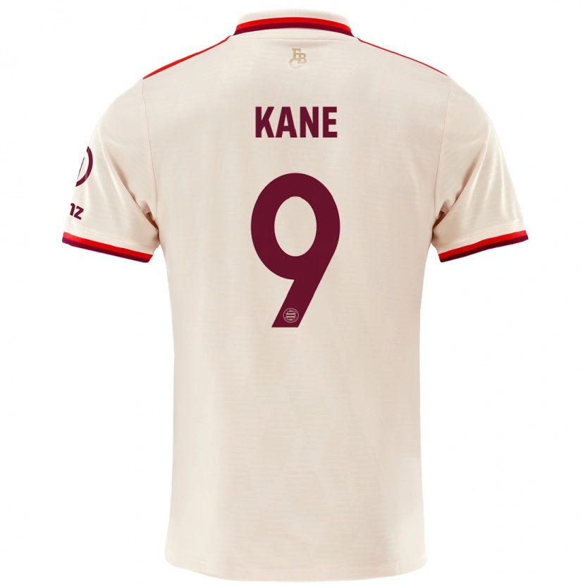 Danxen Enfant Maillot Harry Kane #9 Lin Troisieme 2024/25 T-Shirt