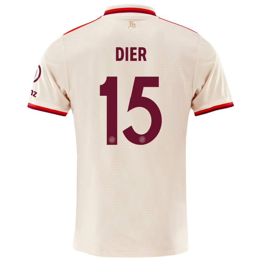 Danxen Enfant Maillot Eric Dier #15 Lin Troisieme 2024/25 T-Shirt