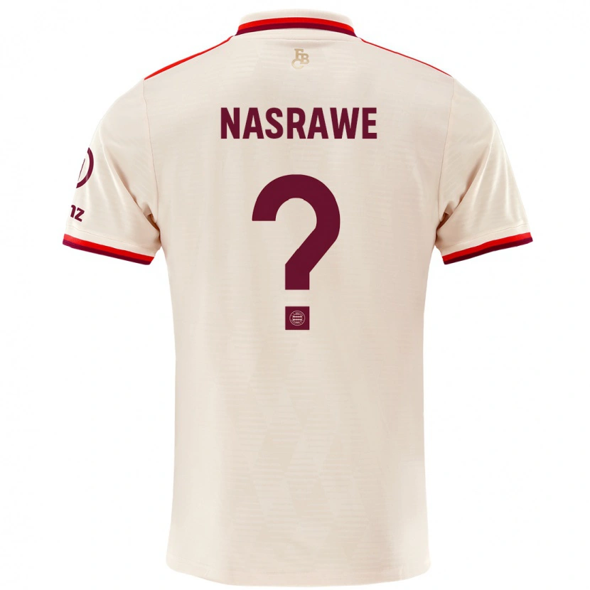 Danxen Enfant Maillot Jussef Nasrawe #0 Lin Troisieme 2024/25 T-Shirt