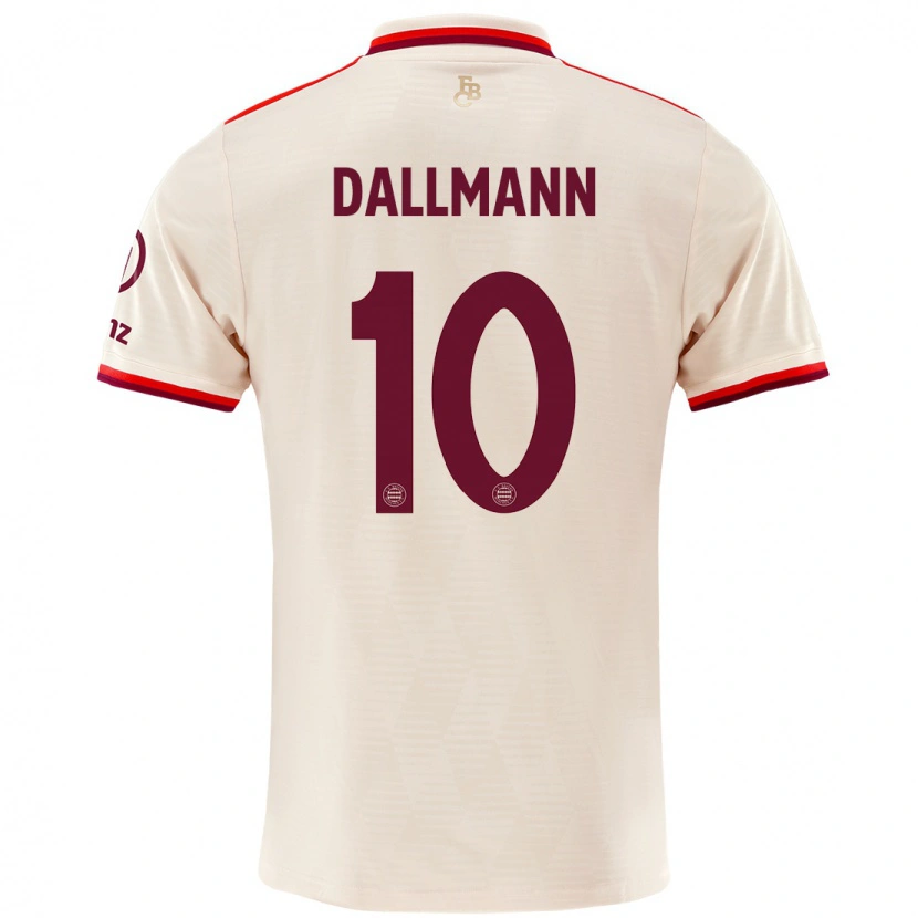 Danxen Enfant Maillot Linda Dallmann #10 Lin Troisieme 2024/25 T-Shirt