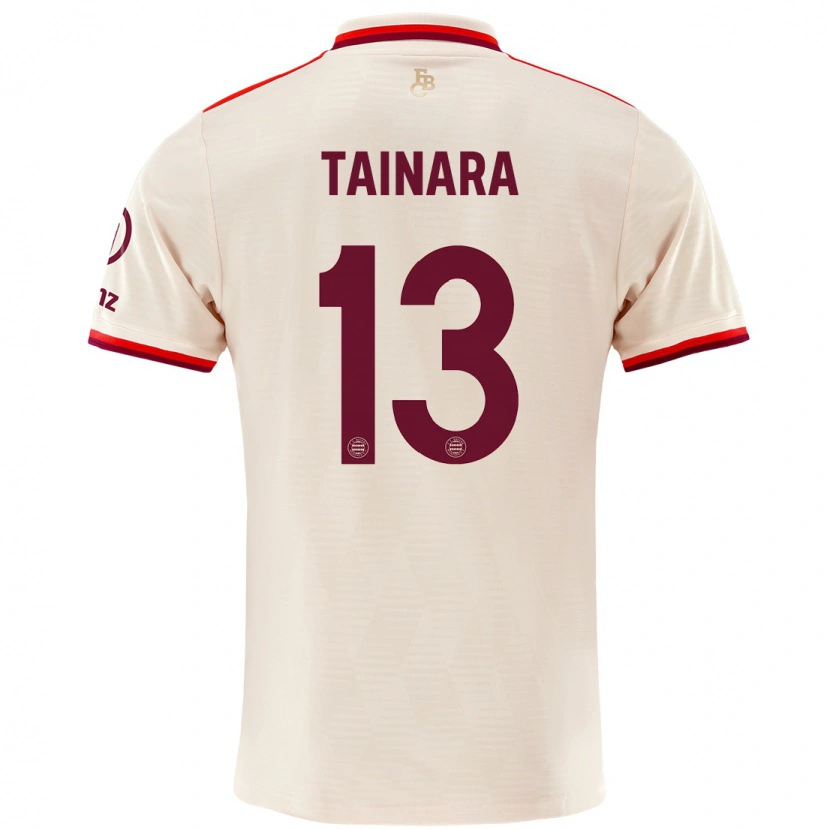 Danxen Enfant Maillot Tainara #13 Lin Troisieme 2024/25 T-Shirt