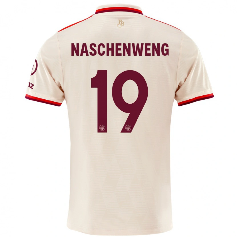 Danxen Enfant Maillot Katharina Naschenweng #19 Lin Troisieme 2024/25 T-Shirt