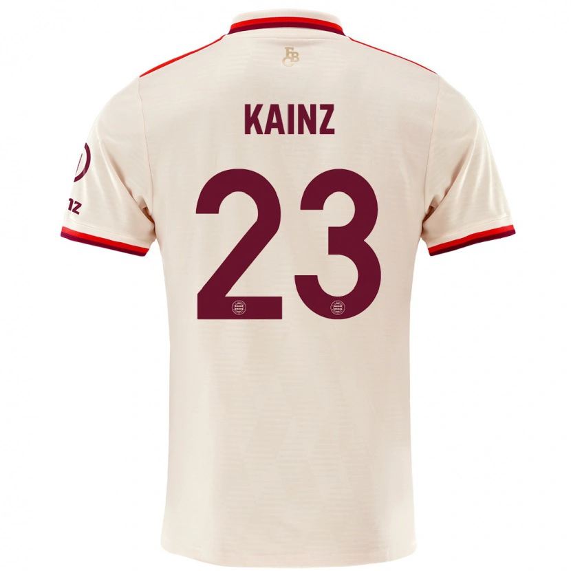 Danxen Enfant Maillot Manuel Kainz #23 Lin Troisieme 2024/25 T-Shirt