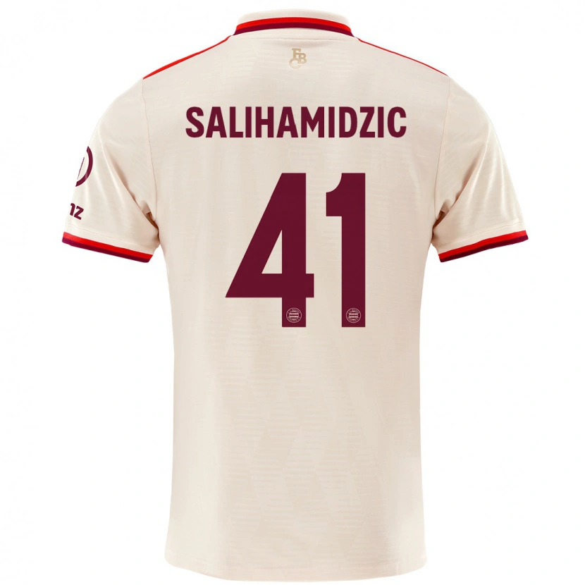 Danxen Enfant Maillot Nick Salihamidzic #41 Lin Troisieme 2024/25 T-Shirt