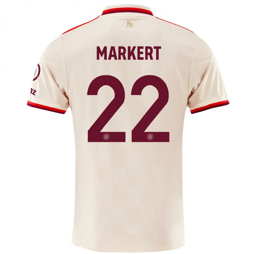 Danxen Enfant Maillot Leon Markert #22 Lin Troisieme 2024/25 T-Shirt