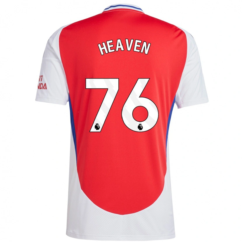 Danxen Homme Maillot Ayden Heaven #76 Rouge Blanc Tenues Domicile 2024/25 T-Shirt