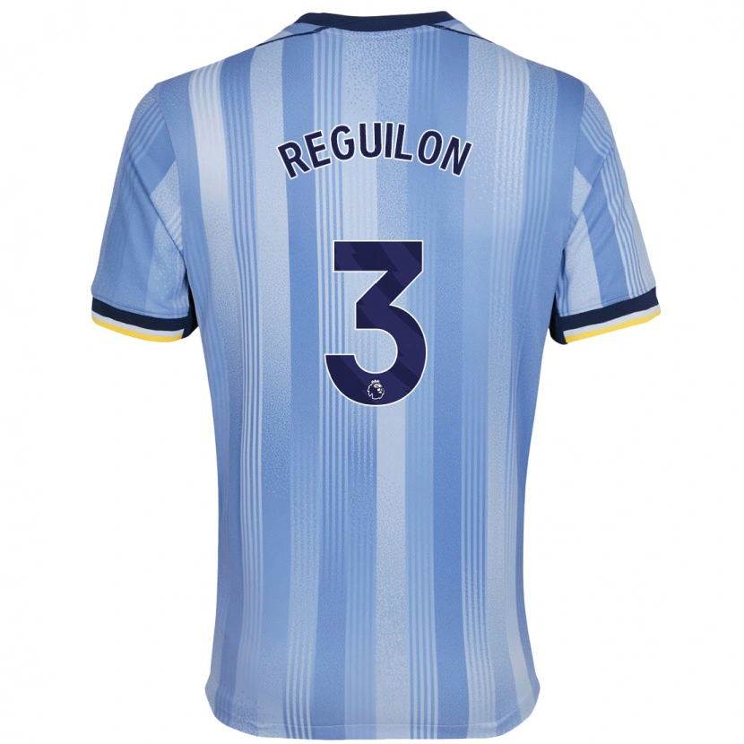 Danxen Homme Maillot Sergio Reguilón #3 Bleu Clair Tenues Extérieur 2024/25 T-Shirt