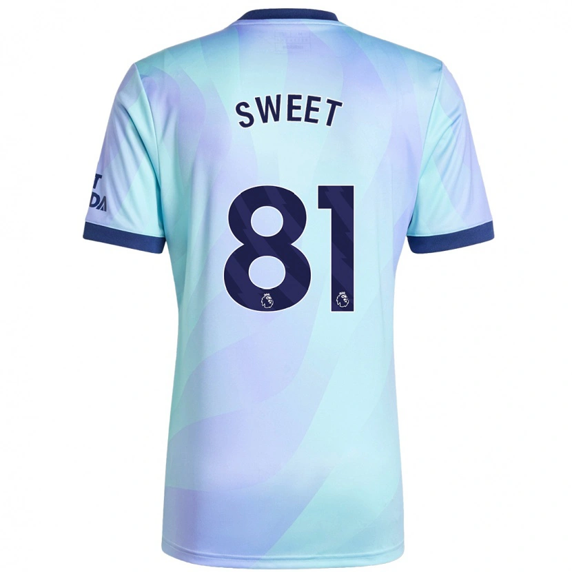 Danxen Homme Maillot Will Sweet #81 Aqua Troisieme 2024/25 T-Shirt