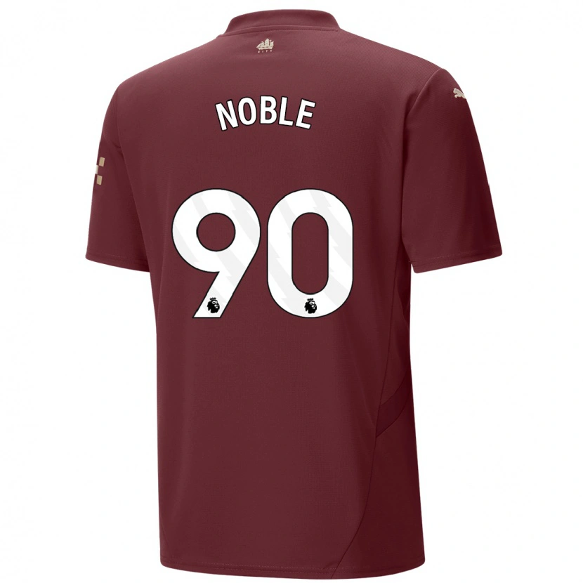 Danxen Homme Maillot Kian Noble #90 Marron Troisieme 2024/25 T-Shirt