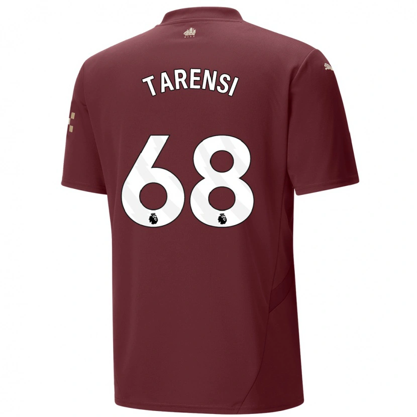 Danxen Homme Maillot Oscar Tarensi #68 Marron Troisieme 2024/25 T-Shirt