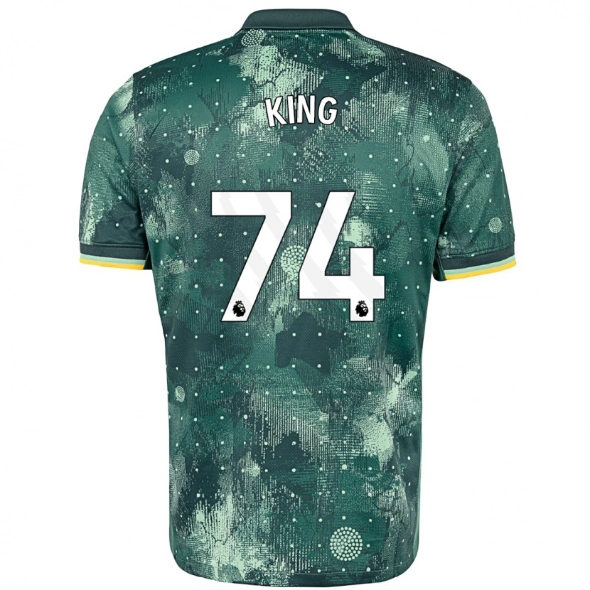 Danxen Homme Maillot Maeson King #74 Vert Menthe Troisieme 2024/25 T-Shirt