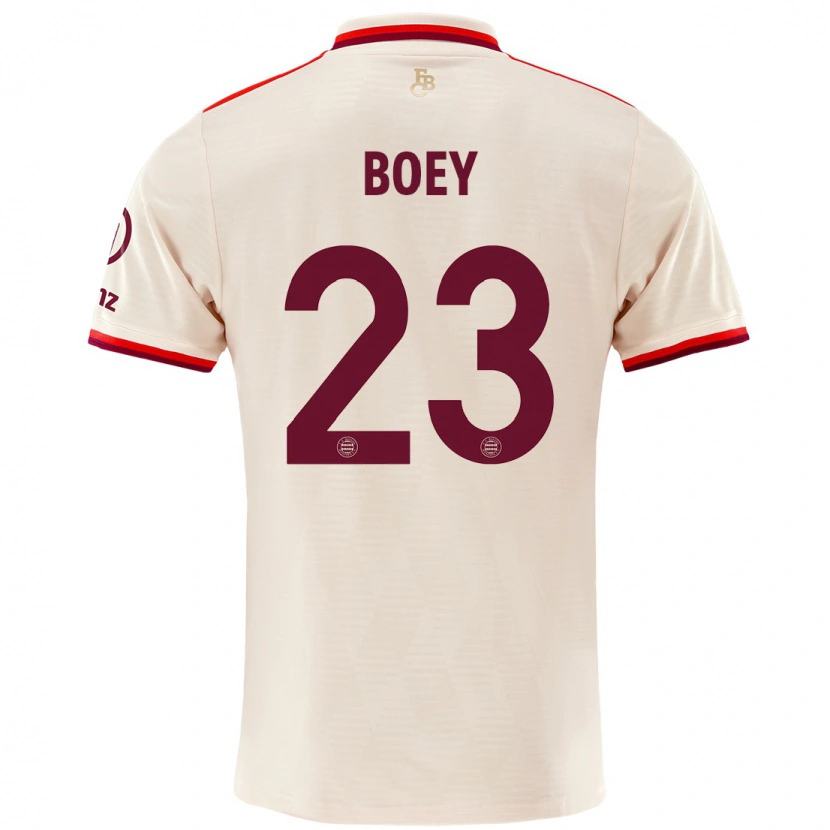 Danxen Homme Maillot Sacha Boey #23 Lin Troisieme 2024/25 T-Shirt