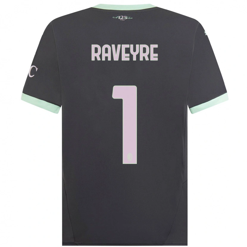 Danxen Homme Maillot Noah Raveyre #1 Gris Troisieme 2024/25 T-Shirt