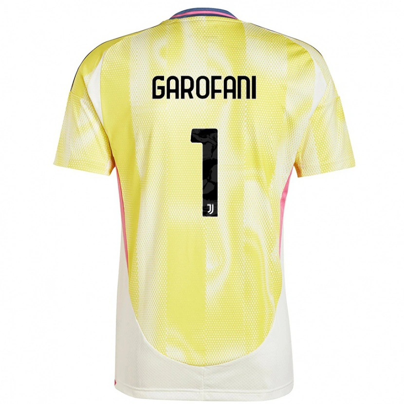 Danxen Femme Maillot Giovanni Garofani #1 Jaune Solaire Tenues Extérieur 2024/25 T-Shirt