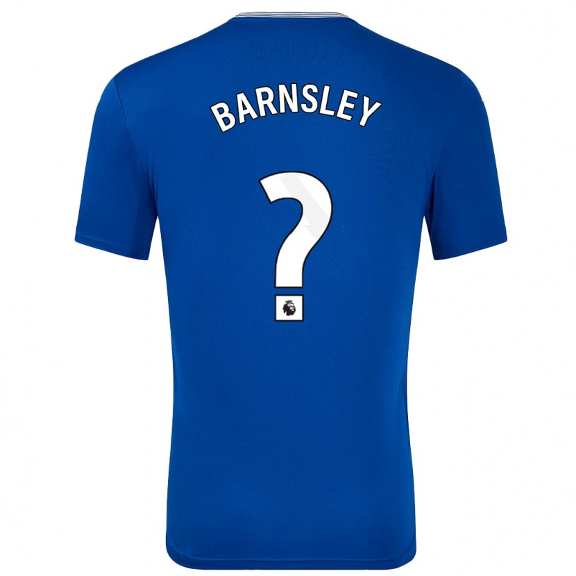 Danxen Enfant Maillot Fraser Barnsley #0 Bleu Avec Tenues Domicile 2024/25 T-Shirt