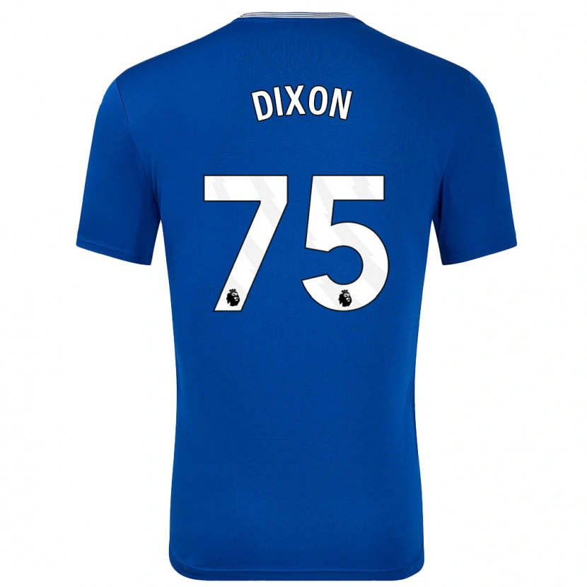 Danxen Enfant Maillot Roman Dixon #75 Bleu Avec Tenues Domicile 2024/25 T-Shirt