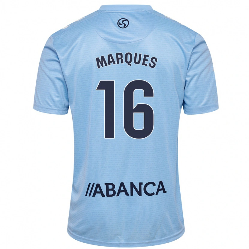 Danxen Enfant Maillot 
Jailson Marques Siqueira #16 Bleu Ciel Tenues Domicile 2024/25 T-Shirt