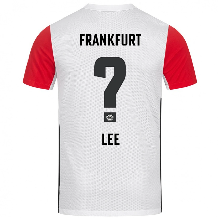 Danxen Enfant Maillot Seong-Hyun Lee #0 Blanc Rouge Tenues Domicile 2024/25 T-Shirt