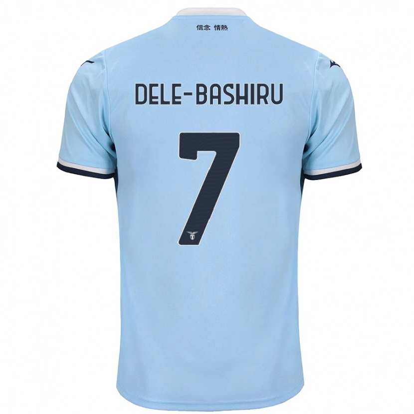 Danxen Enfant Maillot Fisayo Dele-Bashiru #7 Bleu Tenues Domicile 2024/25 T-Shirt