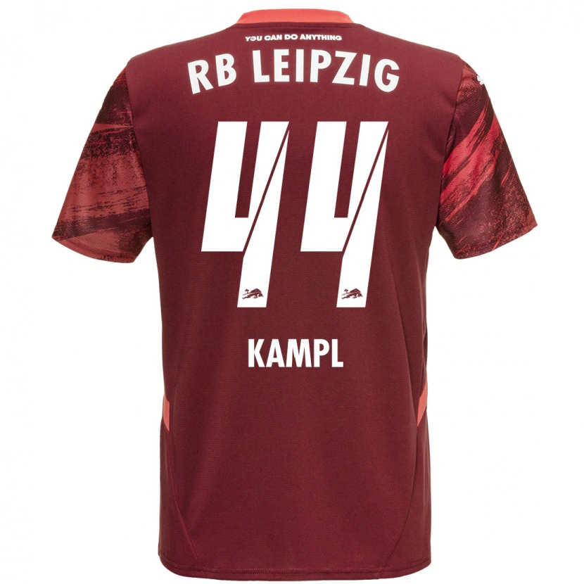 Danxen Enfant Maillot Kevin Kampl #44 Bordeaux Tenues Extérieur 2024/25 T-Shirt