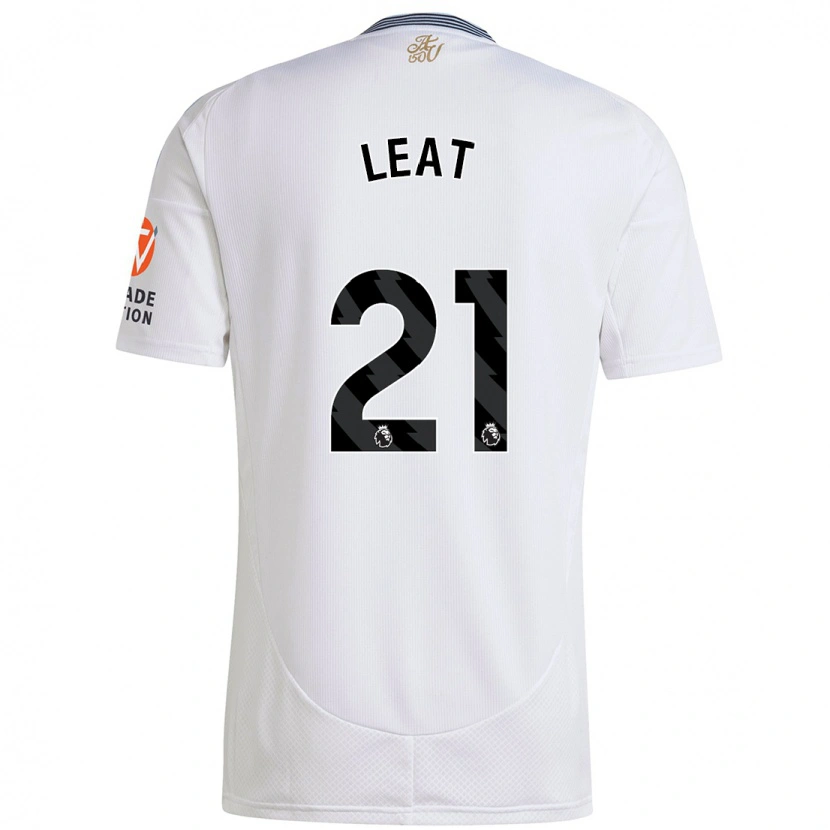 Danxen Enfant Maillot Anna Leat #21 Blanc Tenues Extérieur 2024/25 T-Shirt