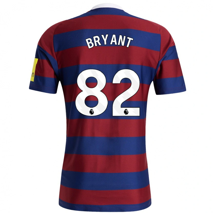 Danxen Enfant Maillot Thomas Bryant #82 Bordeaux Bleu Marine Tenues Extérieur 2024/25 T-Shirt