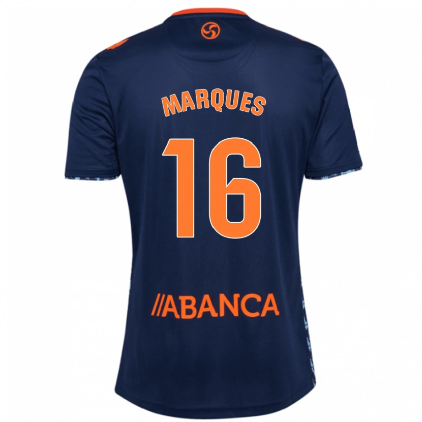 Danxen Enfant Maillot 
Jailson Marques Siqueira #16 Bleu Marine Tenues Extérieur 2024/25 T-Shirt