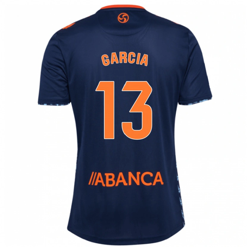 Danxen Enfant Maillot Raúl García #13 Bleu Marine Tenues Extérieur 2024/25 T-Shirt