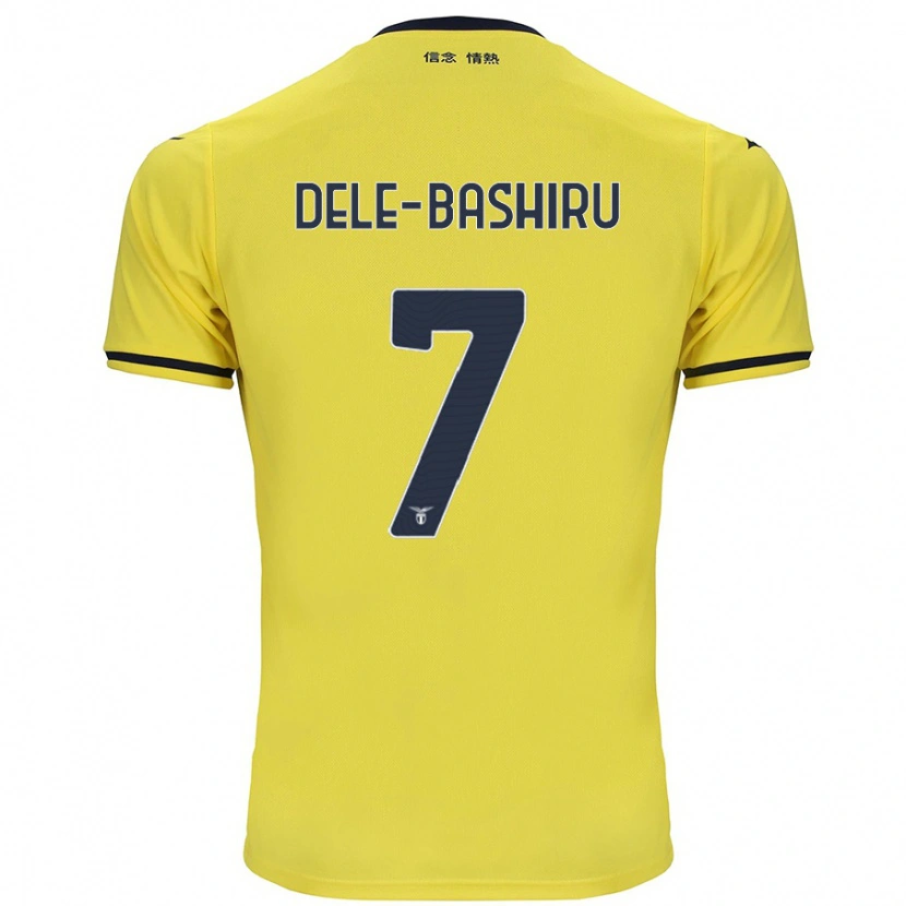 Danxen Enfant Maillot Fisayo Dele-Bashiru #7 Jaune Tenues Extérieur 2024/25 T-Shirt