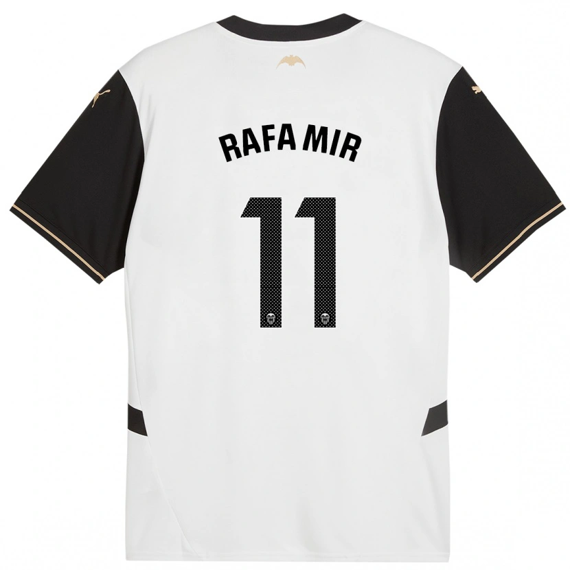 Danxen Homme Maillot Rafa Mir #11 Blanc Noir Tenues Domicile 2024/25 T-Shirt