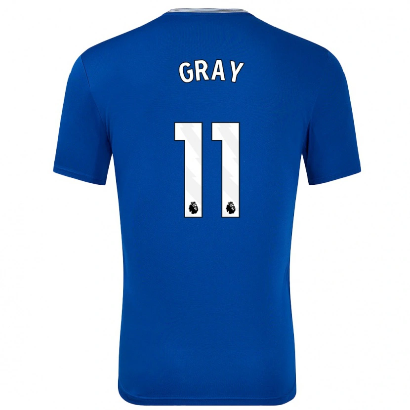 Danxen Homme Maillot Demarai Gray #11 Bleu Avec Tenues Domicile 2024/25 T-Shirt