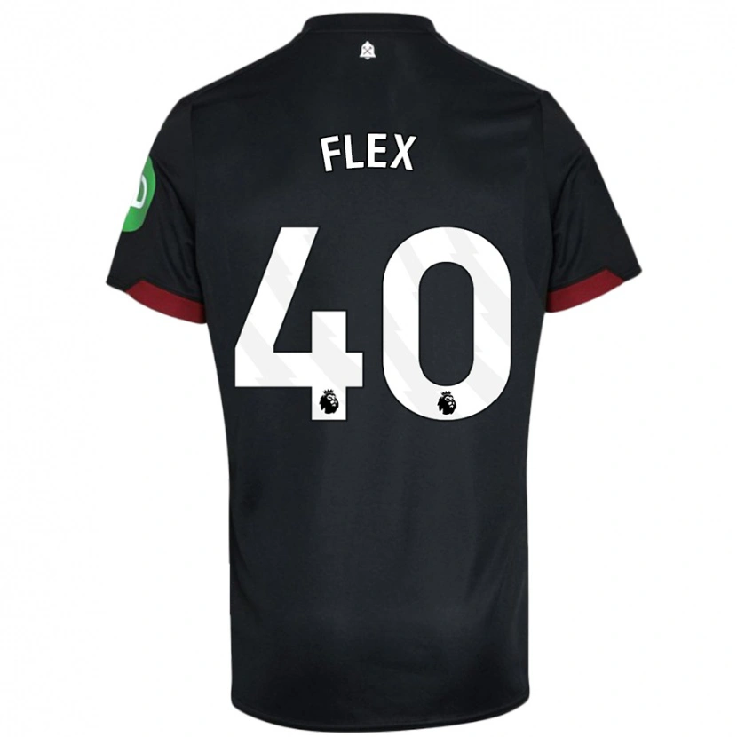 Danxen Homme Maillot Armstrong Oko Flex #40 Noir Blanc Tenues Extérieur 2024/25 T-Shirt