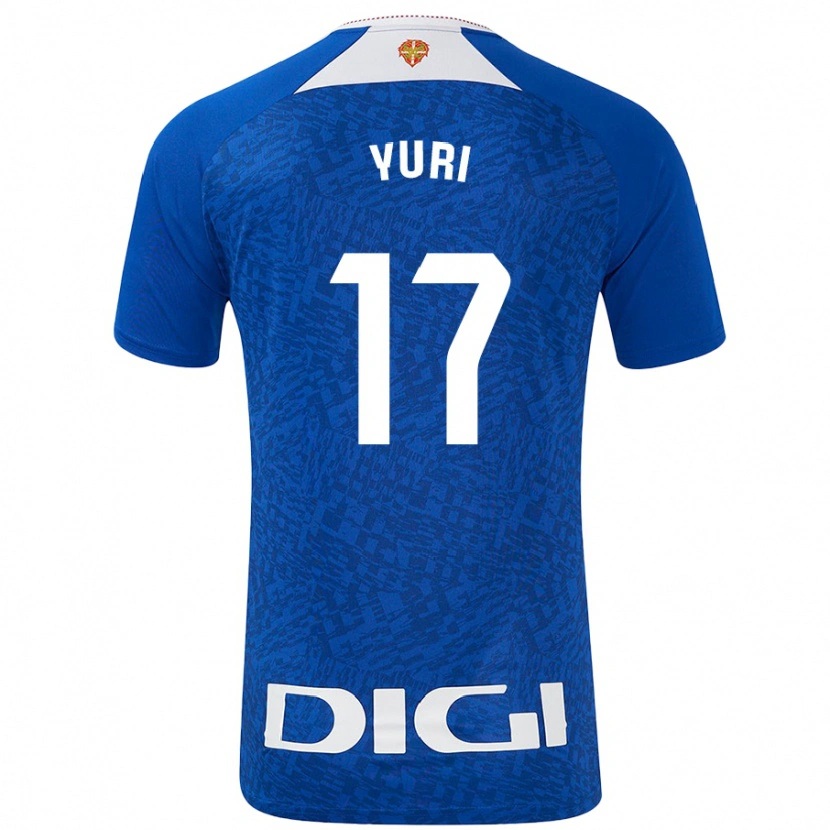 Danxen Homme Maillot Yuri Berchiche #17 Bleu Roi Tenues Extérieur 2024/25 T-Shirt