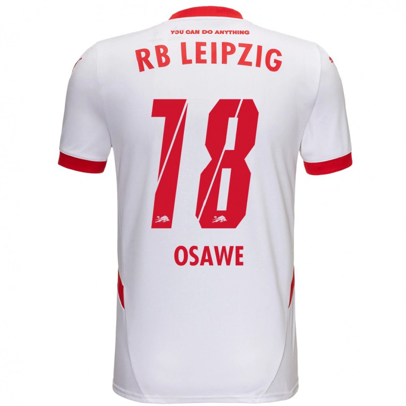 Danxen Femme Maillot Winners Osawe #18 Blanc Rouge Tenues Domicile 2024/25 T-Shirt