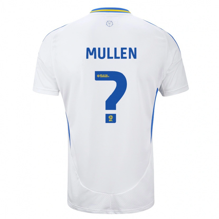 Danxen Enfant Maillot Jeremiah Chilokoa-Mullen #0 Blanc Bleu Tenues Domicile 2024/25 T-Shirt