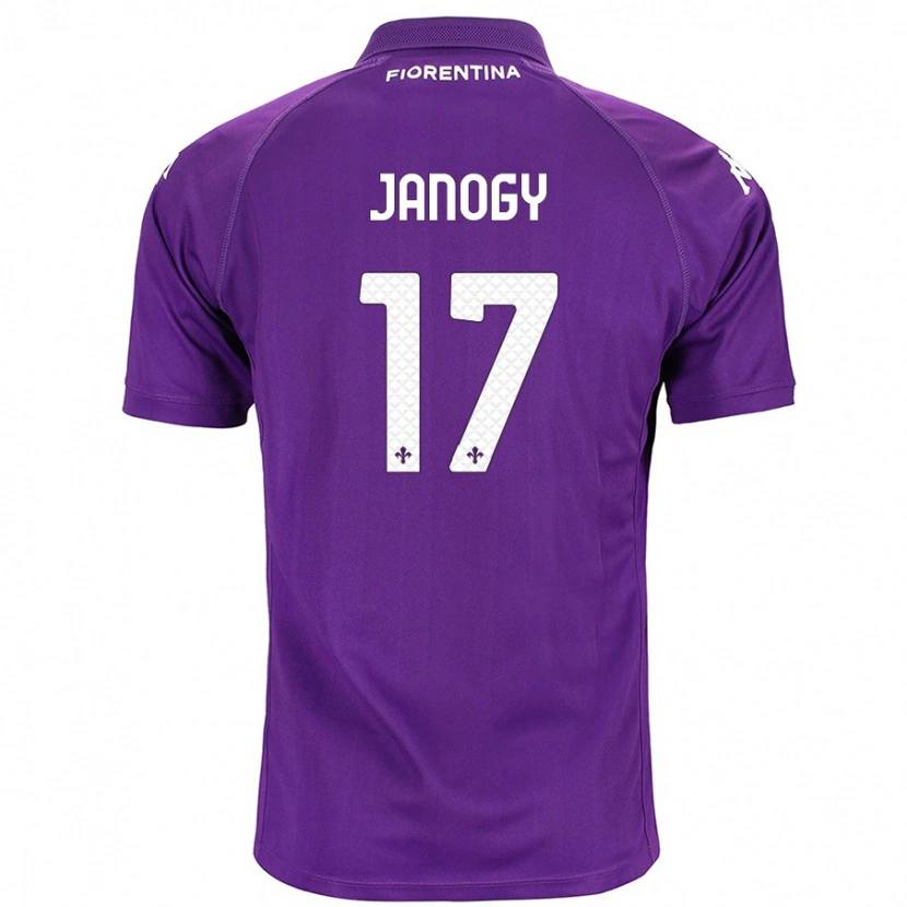 Danxen Enfant Maillot Madelen Janogy #17 Violet Tenues Domicile 2024/25 T-Shirt