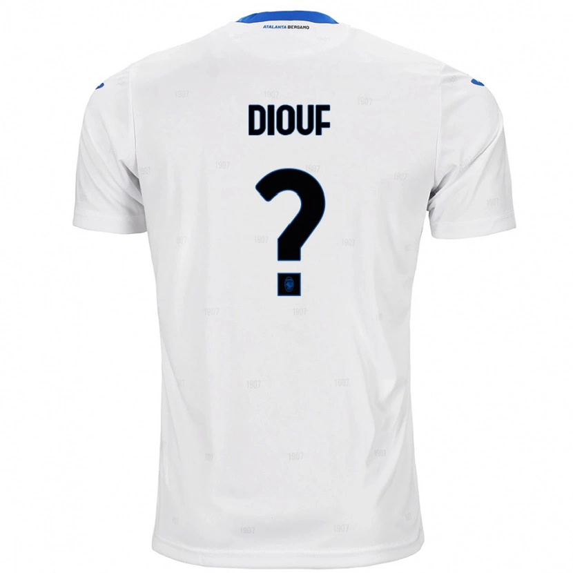 Danxen Enfant Maillot Cheikh Diouf #0 Blanc Tenues Extérieur 2024/25 T-Shirt