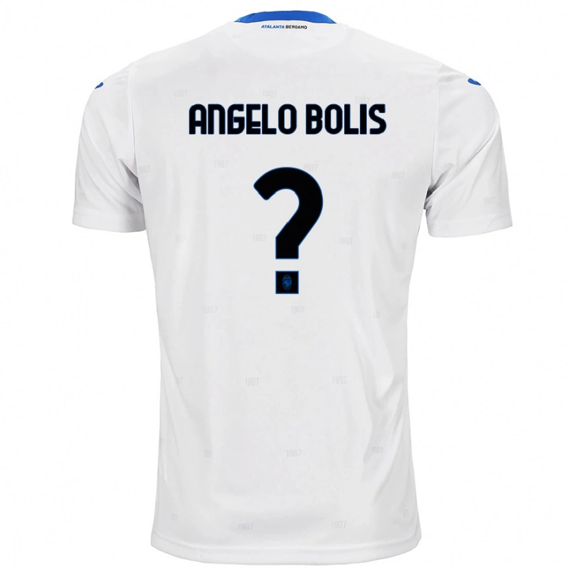 Danxen Enfant Maillot Tommaso Angelo Bolis #0 Blanc Tenues Extérieur 2024/25 T-Shirt