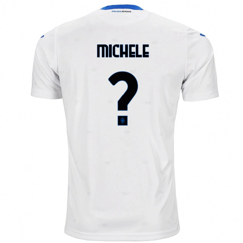 Danxen Enfant Maillot Michele Rinaldi #0 Blanc Tenues Extérieur 2024/25 T-Shirt