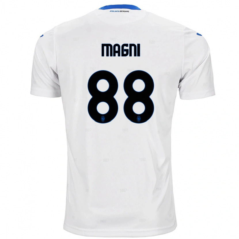 Danxen Enfant Maillot Gloria Magni #88 Blanc Tenues Extérieur 2024/25 T-Shirt