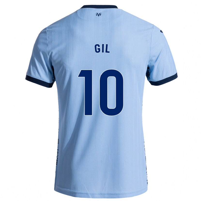 Danxen Enfant Maillot Markel Gil #10 Bleu Ciel Tenues Extérieur 2024/25 T-Shirt