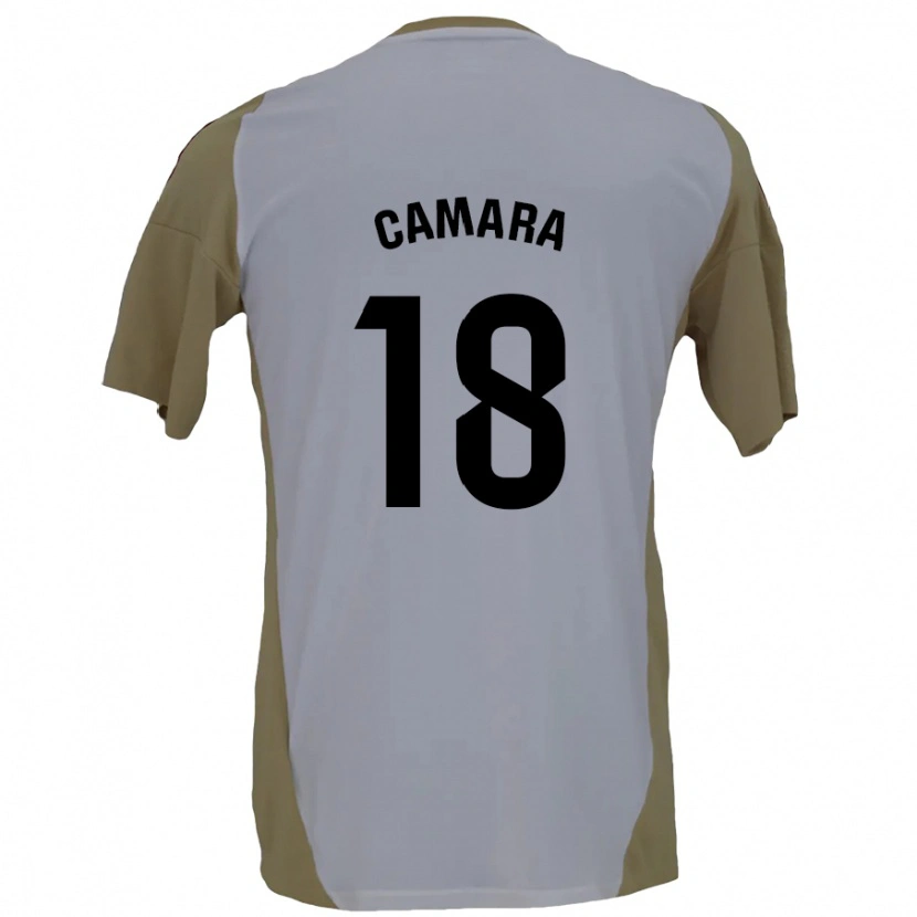 Danxen Enfant Maillot Aaron Cámara #18 Marron Blanc Tenues Extérieur 2024/25 T-Shirt