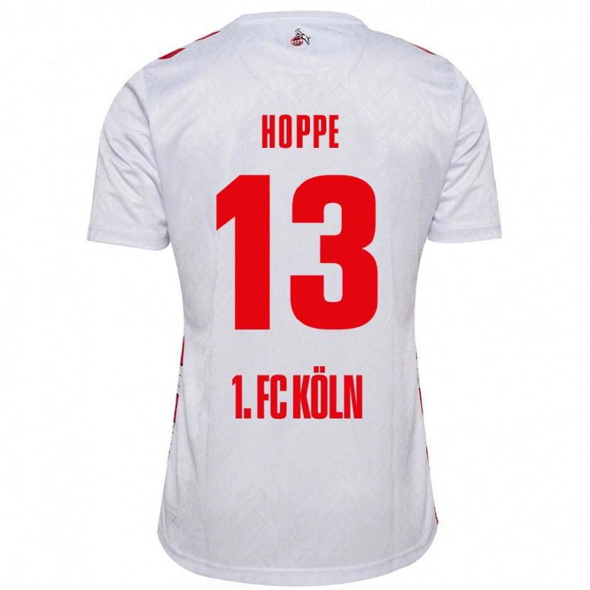 Danxen Enfant Maillot Paula Hoppe #13 Blanc Rouge Tenues Domicile 2024/25 T-Shirt