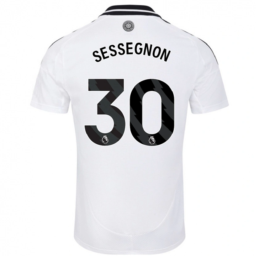 Danxen Enfant Maillot Ryan Sessegnon #30 Blanc Tenues Domicile 2024/25 T-Shirt