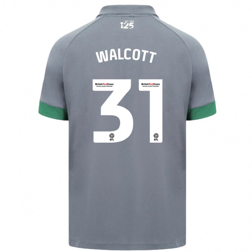 Danxen Enfant Maillot Malachi Fagan-Walcott #31 Gris Foncé Tenues Extérieur 2024/25 T-Shirt